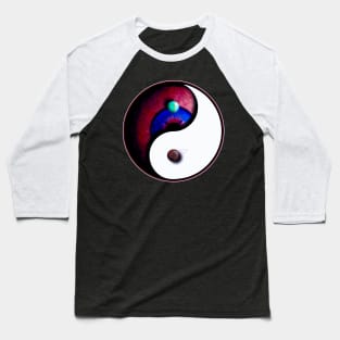 Red Eyed Ying Yang Baseball T-Shirt